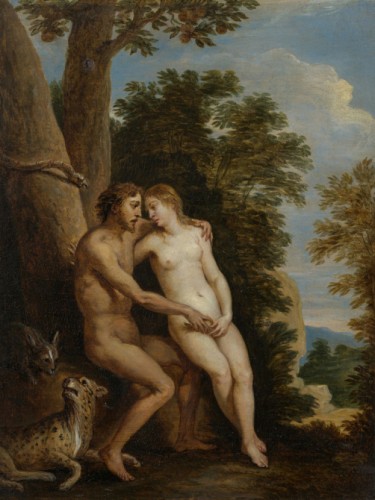 Adam and Eve in Paradise
