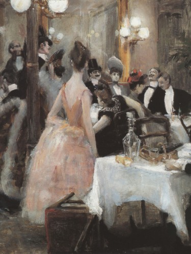 Nach dem Maskenball, 1888