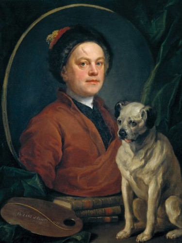 The Painter and his Pug