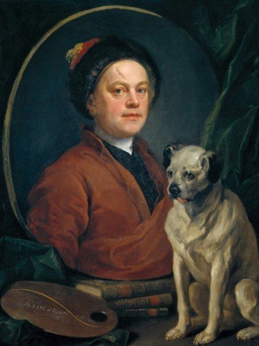 The Painter and his Pug
