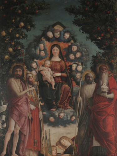 Madonna in glory
