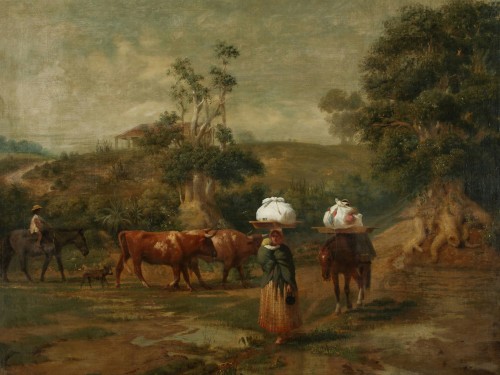 Lavanderas en el bajo