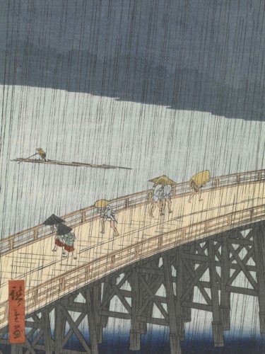Evening Shower on the Great Bridge and Atake