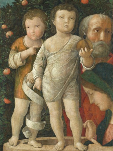 The Holy Family with Saint John