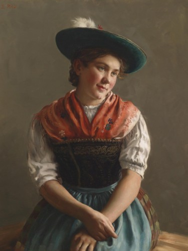 Dirndl in Sonntagstracht