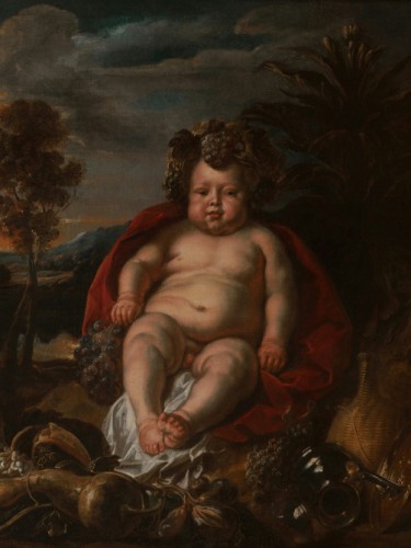 Bacchus as a child