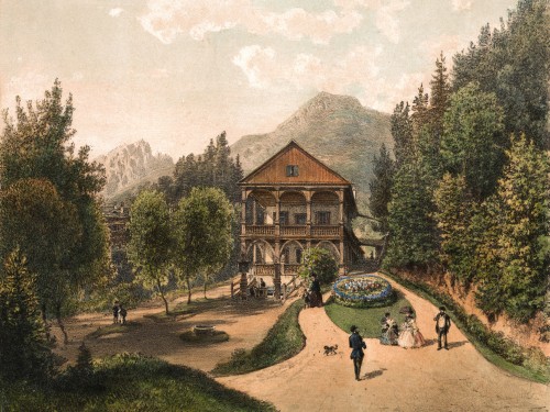 Old restaurant in Stary Smokovec