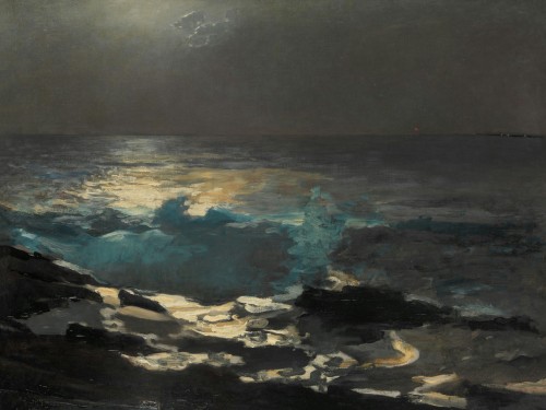 Moonlight, Wood Island Light