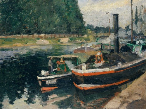 Barges at Pontoise