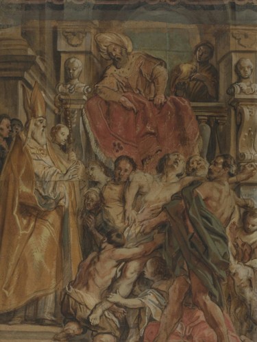 Saint Martin of Tours Healing the Servant