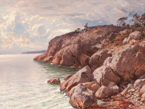 Costal View With Rocks