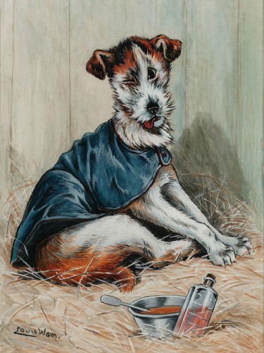 Jack's little Mary is upset, throw physic to the dogs