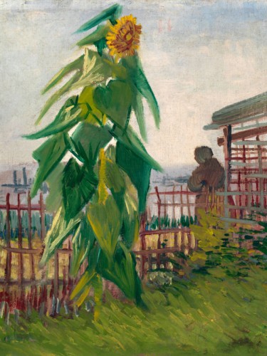 Allotment with Sunflower, 1887