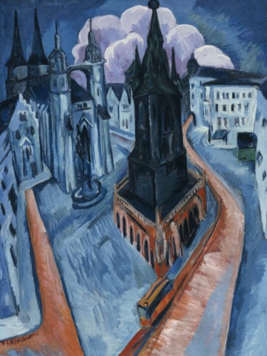 The Red Tower in Halle