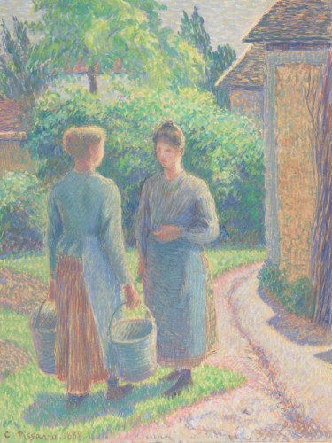 Two Women in a Garden