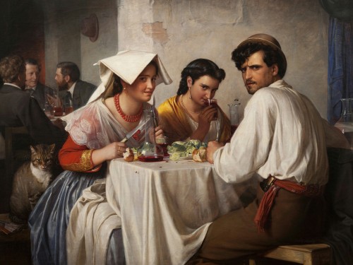 In a Roman Osteria