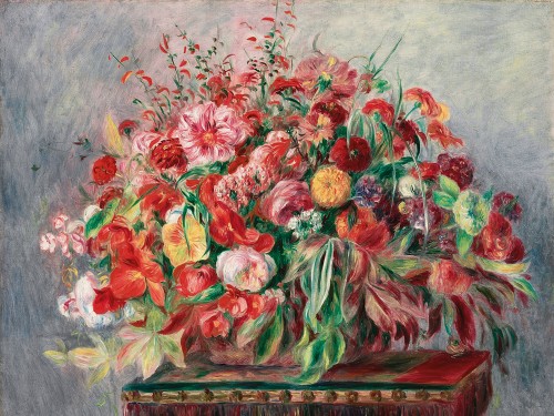 Basket of Flowers Corbeille de fleurs, 1890