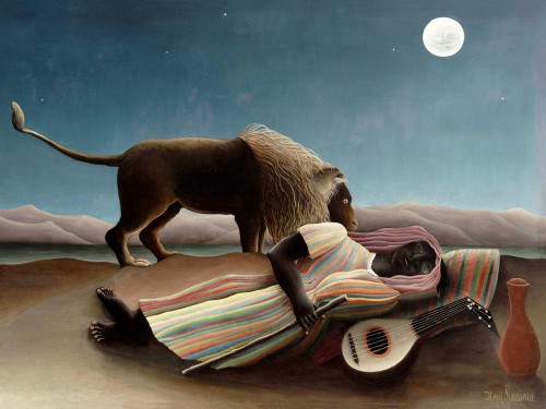 The sleeping gypsy, 1897