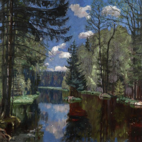 Лесное озеро
