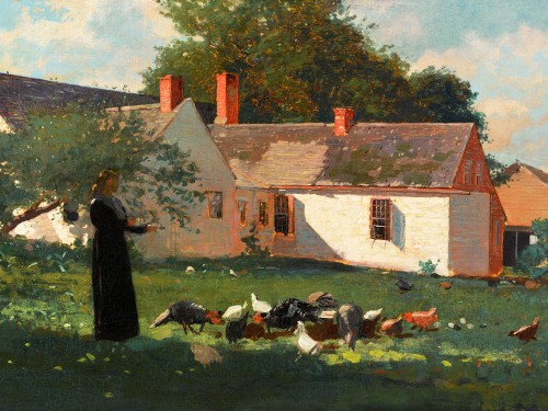 Farmyard Scene, 1874