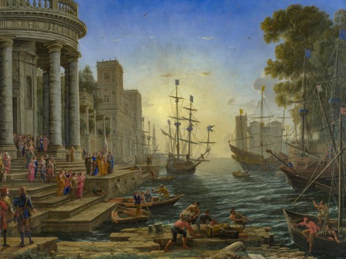 Seaport with the Embarkation of St. Ursula