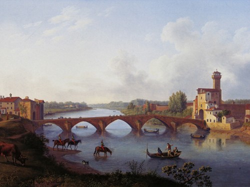 Der Ponte a Mare in Pisa (Toskana)