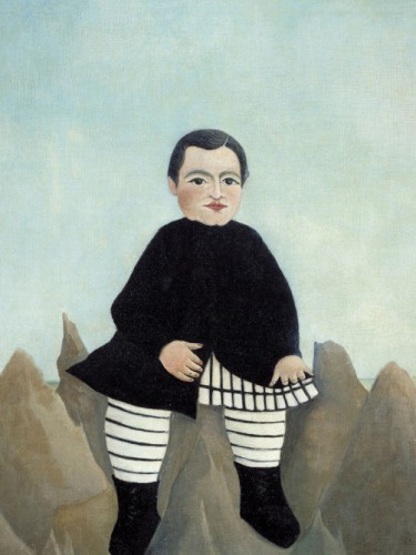 Boy on the rocks, 1895