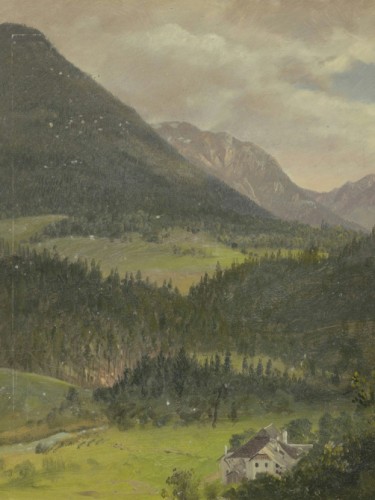 Bavarian alps landscape