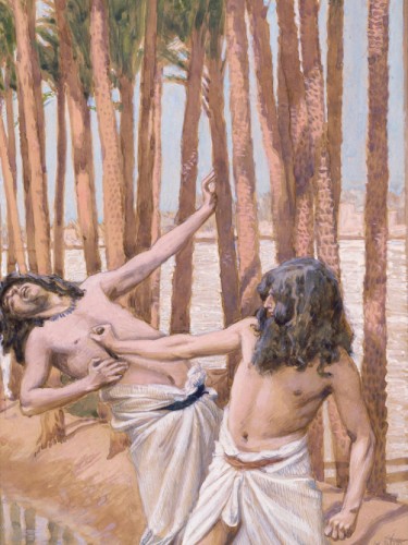 Moses Slays an Egyptian