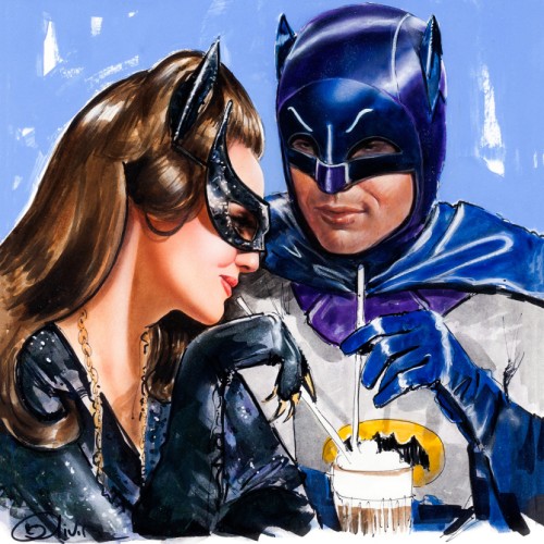 Batman and Catwoman