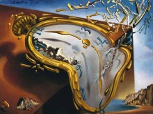 Картина Сальвадор Дали - Melting watch