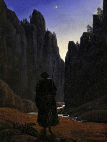 Pilgrim in a Rocky Valley
