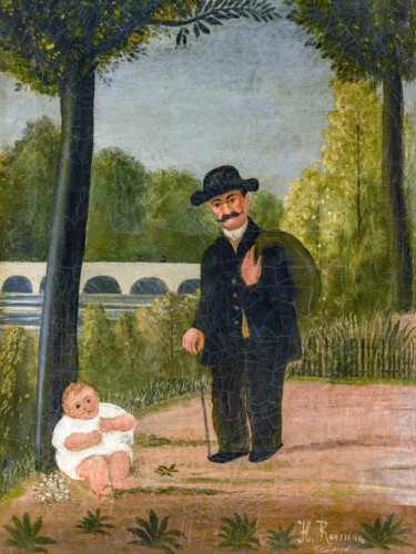 Stroller and Child