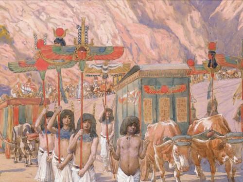 Jacob's Body Is Taken to Egypt