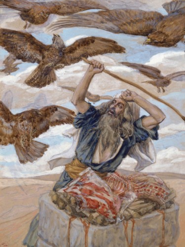 Abram Guarding His Sacrifice