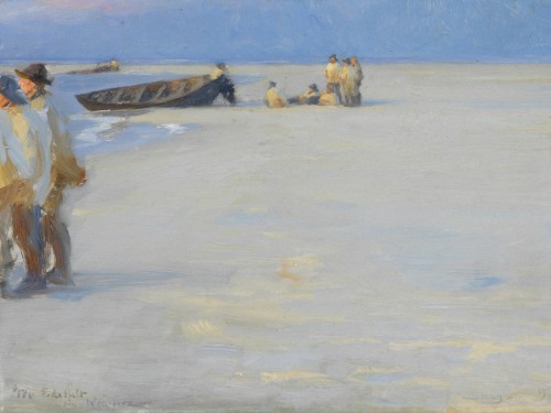 Fishermen on Skagen Nordstrand