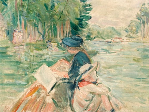 Woman with Child on a Boat