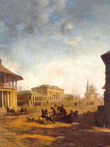 Вид города Николаева. Между 1797 и 1800