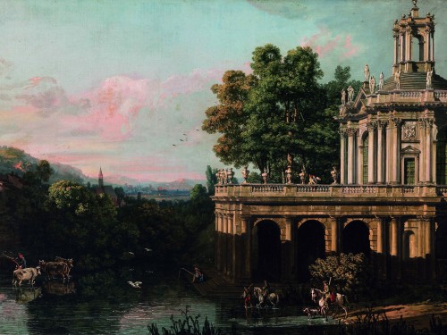Architectural Caprice with a Palace