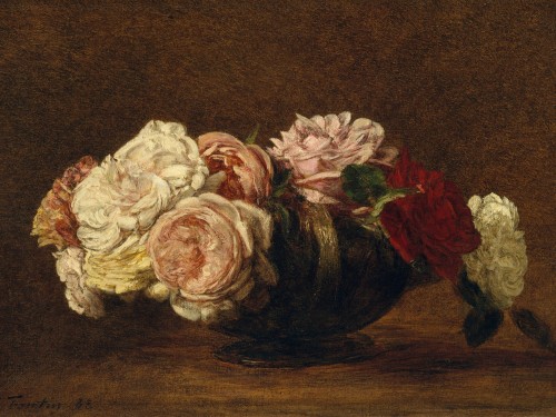 Roses in a Bowl