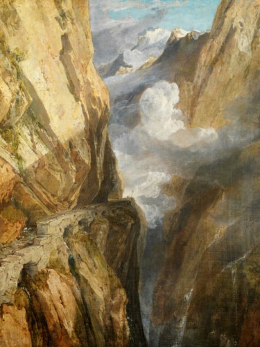The Pass of St Gotthard, Switzerland