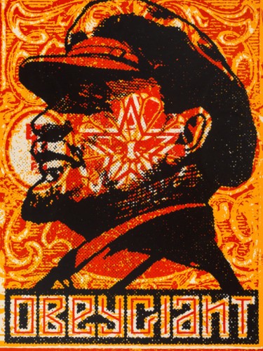 Lenin Stamp Poster
