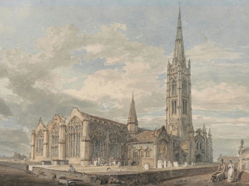 North East View of Grantham Church