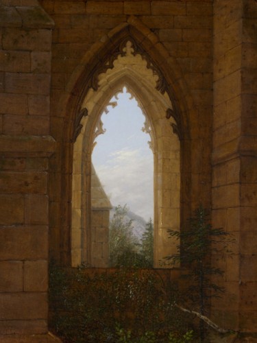 Gothic Windows in the Ruins