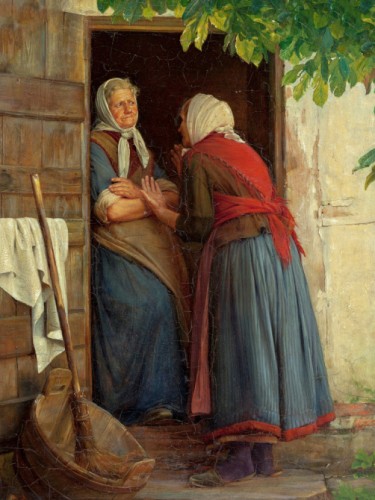 Two Women Talking