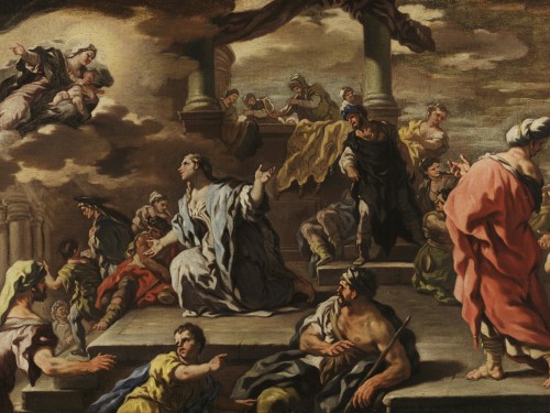 Apparition of Virgin Mary and Child