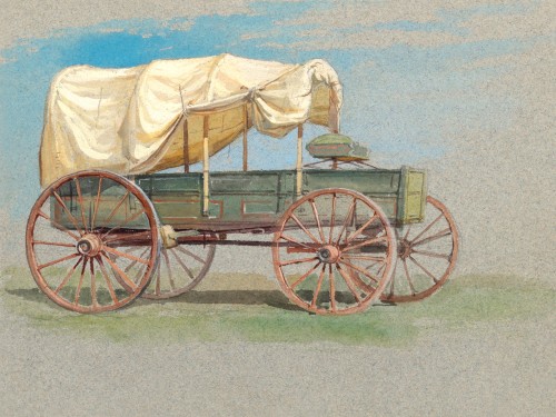 A Covered Wagon