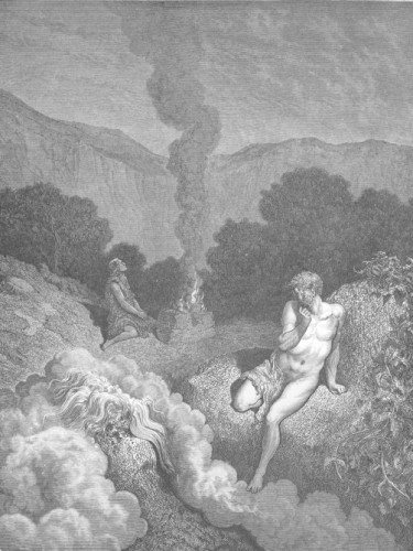 Картина 004. Cain and Abel Offer Their Sacrifices