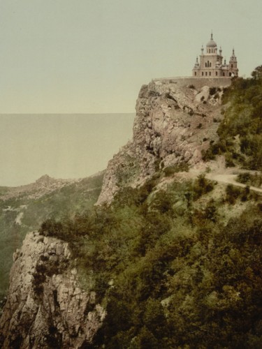 The church, Baidar, the Crimea, Russia