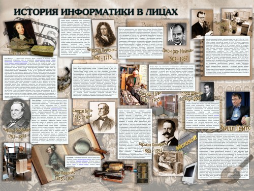 История информатики в лицах